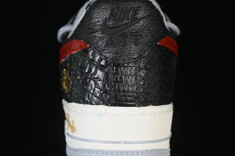 All categories Nk Air Force 1 Air Force series Nk Air Force 1 Low Air Force low-top Nike Air Force 1'07 Low "Ink Pattern Fortune" Hand-painted graffiti Year of the Horse Chinese style limited edition Air Force 1 low-top casual sneakers DX2697-111